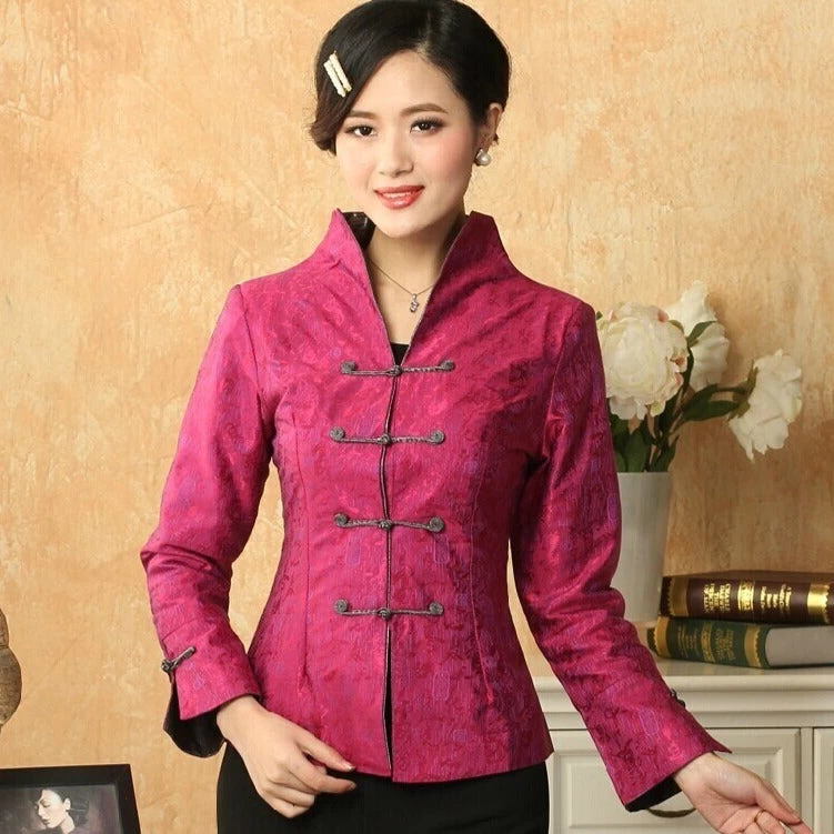 Veste Traditionnelle Chinoise Femme 6 Veste Traditionnelle Chinoise Femme – Image 4