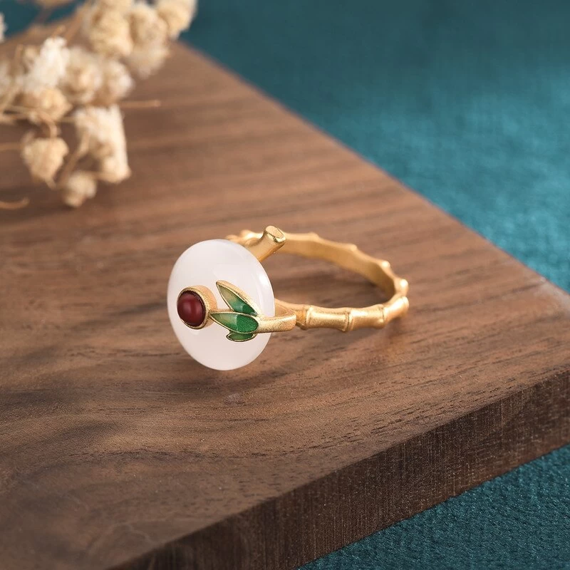 Bague Bambou 5 Bague Bambou – Image 3