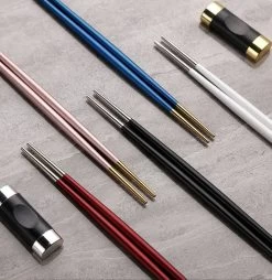 Baguette Chinoise Titane 28 Baguette Chinoise Titane -Univers Chinois baguette chinoise titane 33608805187746