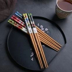 Baguettes Chinoises Nourriture 12 Baguettes Chinoises Nourriture -Univers Chinois baguettes chinoises nourriture 33644002115746