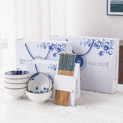 Bol Chinois Avec Baguette