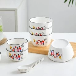 Bol Chinois Avec Cuillère 17 Bol Chinois Avec Cuillère -Univers Chinois bol chinois avec cuillere 33615569453218