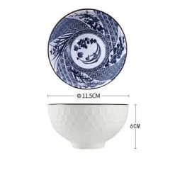 Bol Chinois Porcelaine Bleu -Univers Chinois bol chinois porcelaine bleu 33609639755938