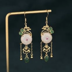Boucles D'oreilles Inspiration Chinoise 9 Boucles D'oreilles Inspiration Chinoise -Univers Chinois boucles d oreilles inspiration chinoise 34236383035554