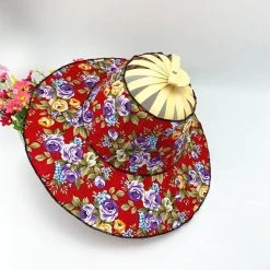 Chapeau Éventail Chinois -Univers Chinois chapeau eventail chinois 33817728221346