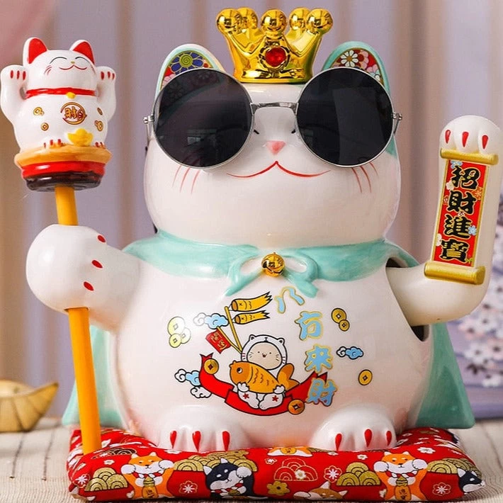Chat Chinois Porcelaine 3 Chat Chinois Porcelaine