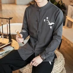 Chemise Chinoise Manches Longues 18 Chemise Chinoise Manches Longues -Univers Chinois chemise chinoise manches longues 34203944157346