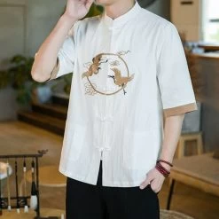 Chemise Chinoise Traditionnelle 15 Chemise Chinoise Traditionnelle -Univers Chinois chemise chinoise traditionnelle 34204905472162