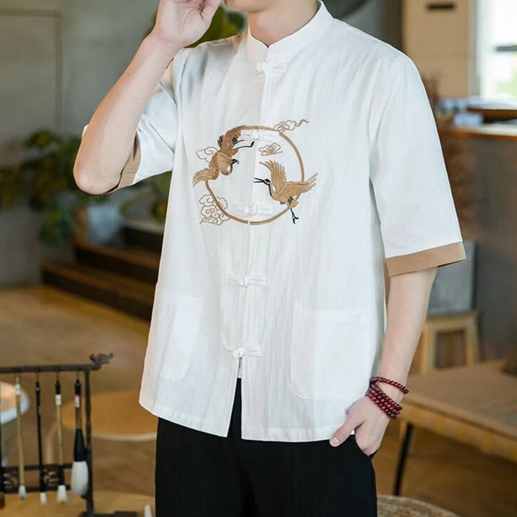 Chemise Chinoise Traditionnelle 9 Chemise Chinoise Traditionnelle – Image 7