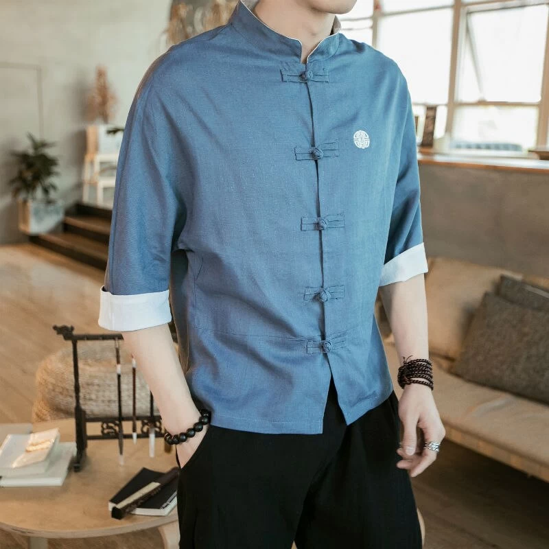 Chemise Col Chinois 5 Chemise Col Chinois – Image 3