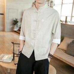 Chemise Col Chinois 14 Chemise Col Chinois -Univers Chinois chemise col chinois 34203627913378