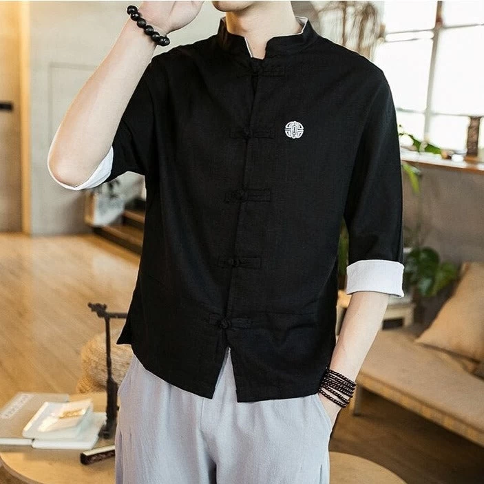 Chemise Col Chinois 9 Chemise Col Chinois – Image 7