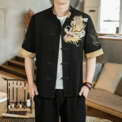 Chemise Dragon Chinois Homme 11 Chemise Dragon Chinois Homme -Univers Chinois chemise dragon chinois homme 34203231518882
