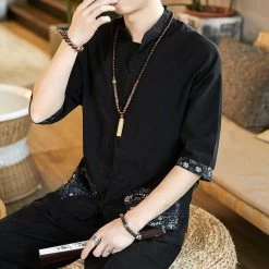 Chemise Homme Bouton Chinois 13 Chemise Homme Bouton Chinois -Univers Chinois chemise homme bouton chinois 34204013428898