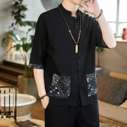 Chemise Homme Bouton Chinois 17 Chemise Homme Bouton Chinois -Univers Chinois chemise homme bouton chinois 34204014870690