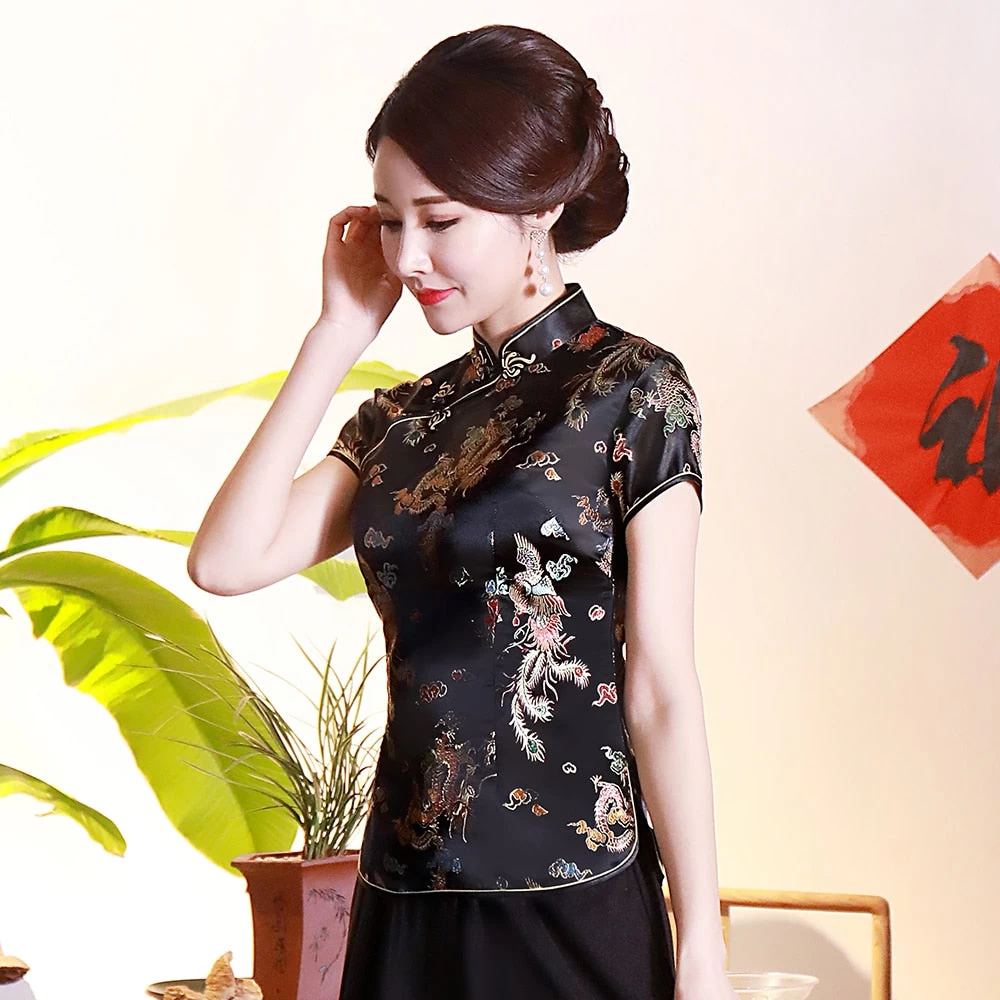 Chemisier Chinois Dragon 10 Chemisier Chinois Dragon – Image 8