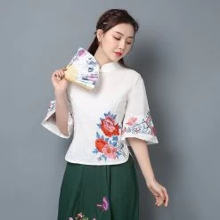 Chemisier Chinois En Lin 13 Chemisier Chinois En Lin -Univers Chinois chemisier chinois en lin 34181434998946