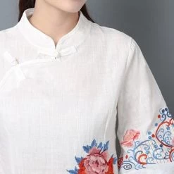 Chemisier Chinois En Lin 15 Chemisier Chinois En Lin -Univers Chinois chemisier chinois en lin 34181435228322