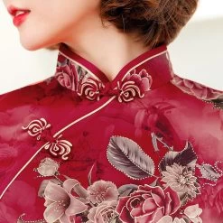 Chemisier Chinois Fleuri 24 Chemisier Chinois Fleuri -Univers Chinois chemisier chinois fleuri 34163232702626