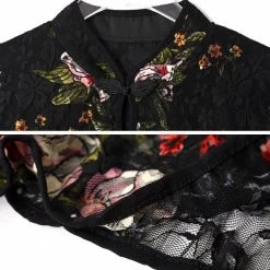 Chemisier Chinois Noir 13 Chemisier Chinois Noir -Univers Chinois chemisier chinois noir 34181783224482