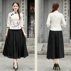 Chemisier Chinois Traditionnel 26 Chemisier Chinois Traditionnel -Univers Chinois chemisier chinois traditionnel 34181376475298