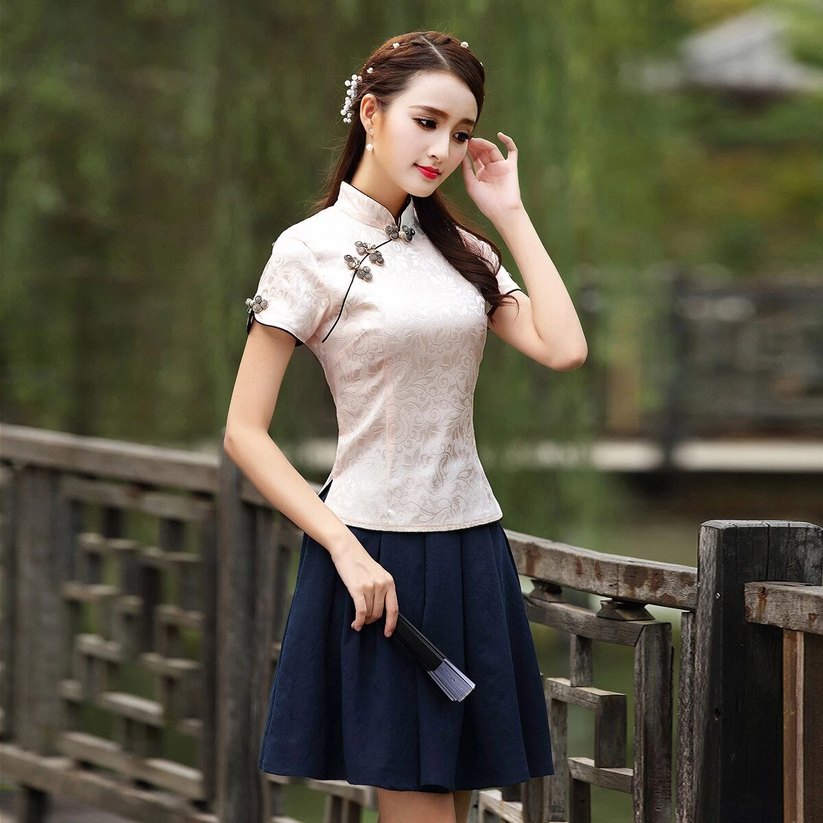 Chemisier Style Chinois 8 Chemisier Style Chinois – Image 6