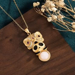 Collier Chinois Panda -Univers Chinois collier chinois panda 34236461318306