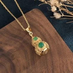 Collier Gourde Chinoise -Univers Chinois collier gourde chinoise 34236514828450