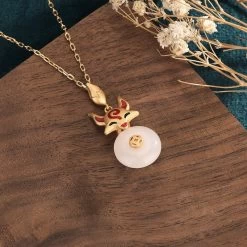 Collier Renard Chinois -Univers Chinois collier renard chinois 34236518203554