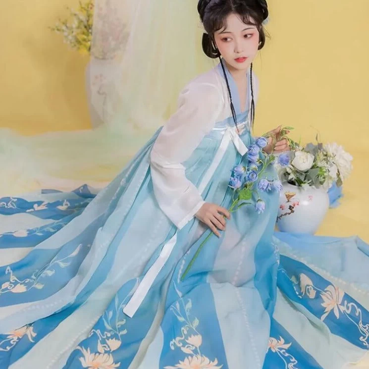 Costume Traditionnel Chinois Hanfu 9 Costume Traditionnel Chinois Hanfu – Image 7