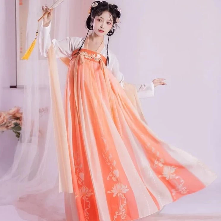 Costume Traditionnel Chinois Hanfu 4 Costume Traditionnel Chinois Hanfu – Image 2