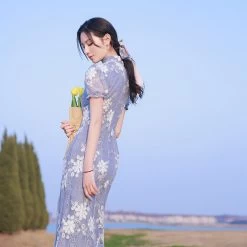 Élégante Robe Chinoise 10 Élégante Robe Chinoise -Univers Chinois elegante robe chinoise 33748137509026