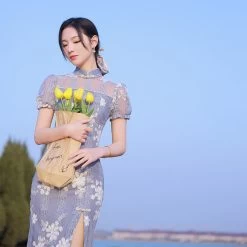 Élégante Robe Chinoise 11 Élégante Robe Chinoise -Univers Chinois elegante robe chinoise 33748140294306