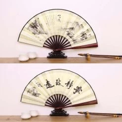 Éventail Traditionnel Chinois