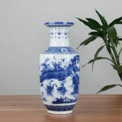 Grand Vase Chinois Porcelaine