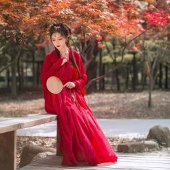 Hanfu Rouge 10 Hanfu Rouge -Univers Chinois hanfu rouge 33752487493794