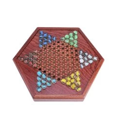 Jeu Dames Chinoises En Bois