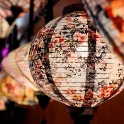 Lampion Chinois Fleurs -Univers Chinois lampion chinois fleur 33857114013858