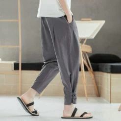 Pantalon Chinois Ajusté 24 Pantalon Chinois Ajusté -Univers Chinois pantalon chinois ajuste 34184432287906