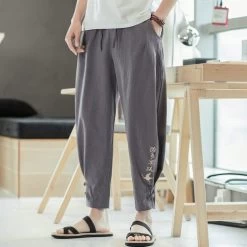 Pantalon Chinois Ajusté 25 Pantalon Chinois Ajusté -Univers Chinois pantalon chinois ajuste 34184432484514