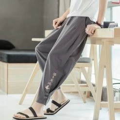 Pantalon Chinois Ajusté 26 Pantalon Chinois Ajusté -Univers Chinois pantalon chinois ajuste 34184432582818