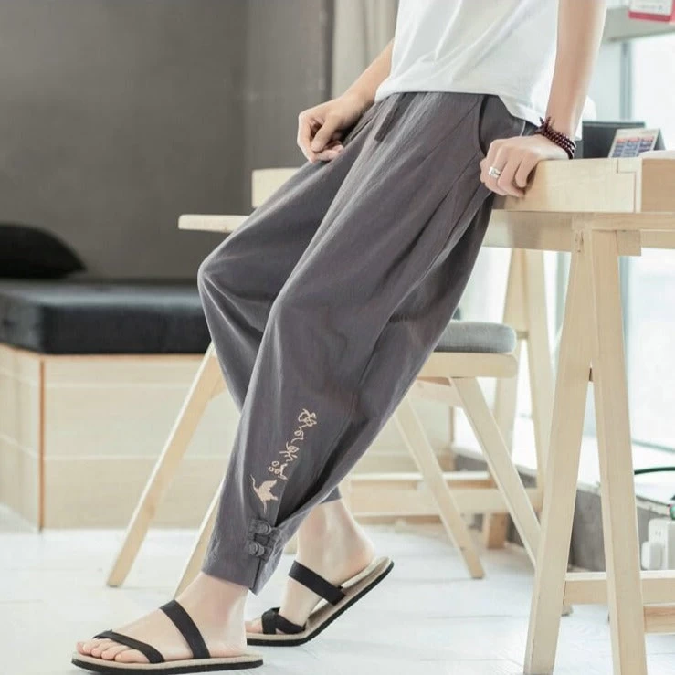 Pantalon Chinois Ajusté 9 Pantalon Chinois Ajusté – Image 7