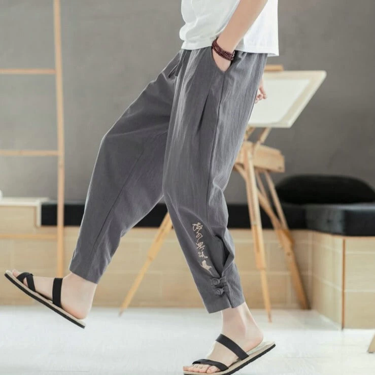 Pantalon Chinois Ajusté 5 Pantalon Chinois Ajusté – Image 3