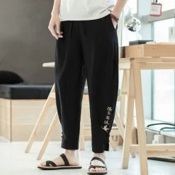 Pantalon Chinois Ajusté 27 Pantalon Chinois Ajusté -Univers Chinois pantalon chinois ajuste 34184432943266