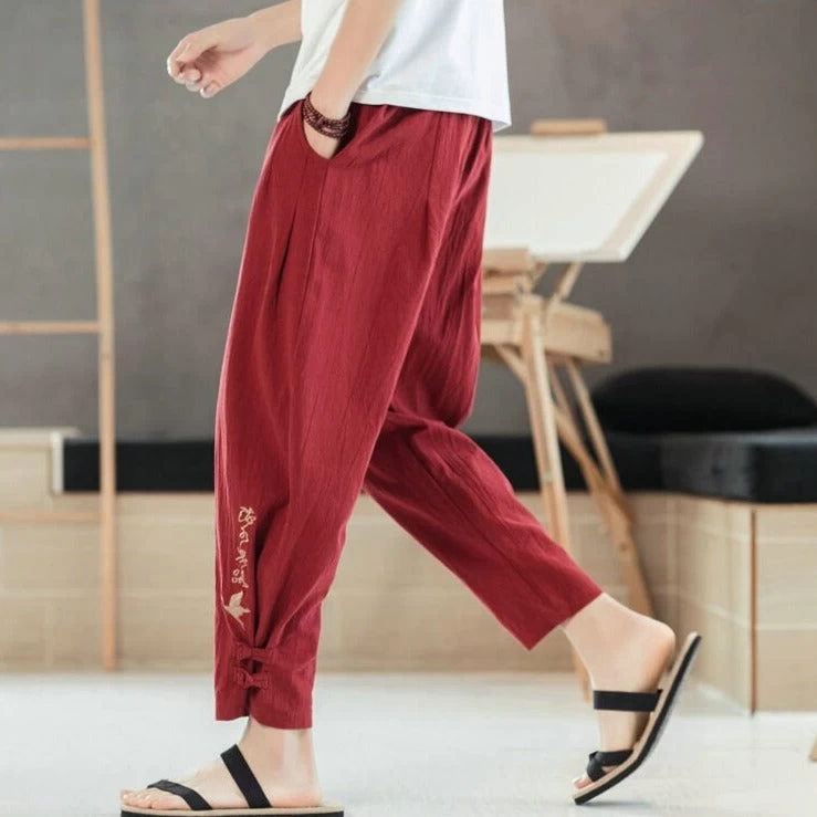Pantalon Chinois Ajusté 13 Pantalon Chinois Ajusté – Image 11