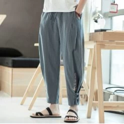 Pantalon Chinois Ajusté 34 Pantalon Chinois Ajusté -Univers Chinois pantalon chinois ajuste 34184437760162