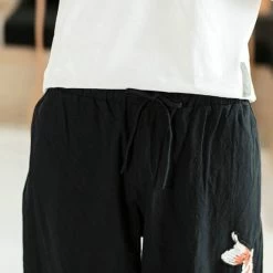 Pantalon Chinois Carpe Koï 23 Pantalon Chinois Carpe Koï -Univers Chinois pantalon chinois carpe koi 34184537768098