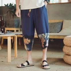 Pantalon Chinois Fendu -Univers Chinois pantalon chinois fendu 34184547074210