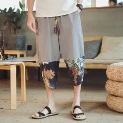 Pantalon Chinois Fendu -Univers Chinois pantalon chinois fendu 34184548810914