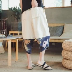 Pantalon Chinois Fendu -Univers Chinois pantalon chinois fendu 34184549662882